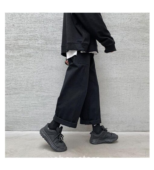 E-boy Wide Leg Japan Style Straight Pant