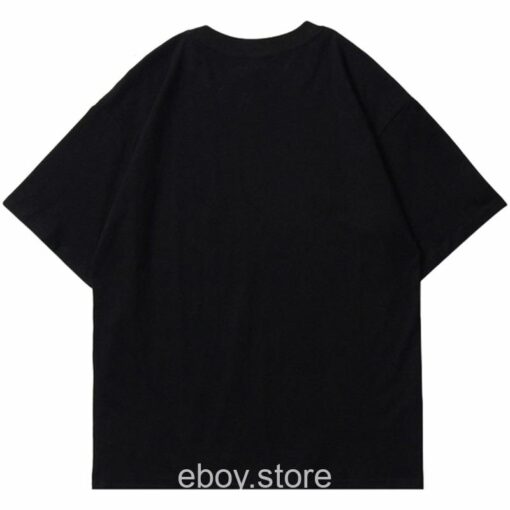 Shadow Printed Dark Style Hip Hop T-Shirt 2