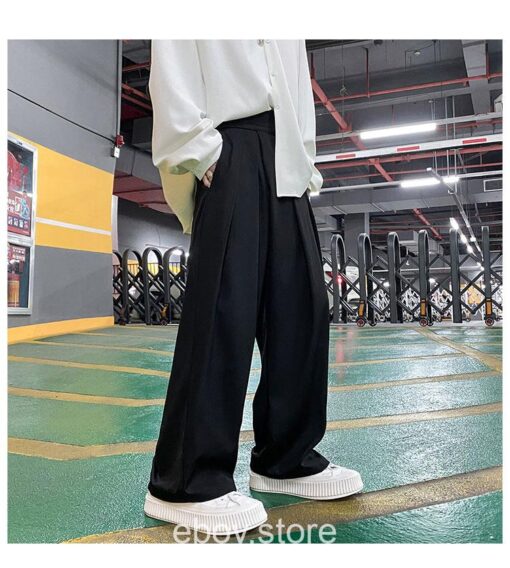 Korean Wide Leg Pants for Men 8