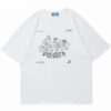 Kanji Animals Print Harajuku T-Shirt 3