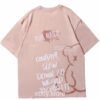 Bear Letter Harajuku Streetwear T-Shirt 4
