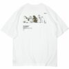 Funny Cat Japanese Kanji Hip Hop T-Shirt 3
