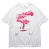 Pink Cloud Hip Hop Harajuku T Shirt 3