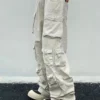 Cargo White Multi-Pocket Trousers Eboy Pants 3